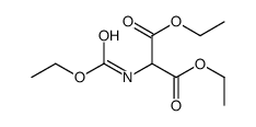 diethyl 2-(ethoxycarbonylamino)propanedioate Structure