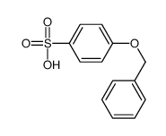 4-(Benzyloxy)benzenesulfonic acid Structure
