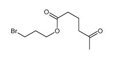 3-bromopropyl 5-oxohexanoate结构式