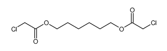 1,6-hexanediol bis(2-chloroacetate) Structure