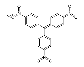 tris(4-nitrophenyl)methylsodium Structure