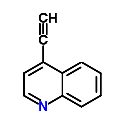4-乙炔基喹啉结构式