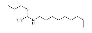 1-nonyl-3-propylthiourea Structure