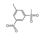 1-iodo-3-methylsulfonyl-5-nitrobenzene Structure
