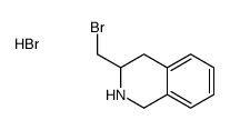 3-(bromomethyl)-1,2,3,4-tetrahydroisoquinoline,hydrobromide Structure