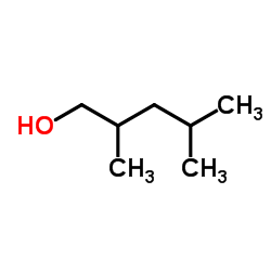 2,4-Dimethyl-1-pentanol structure
