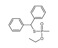 [[ethoxy(methyl)phosphoryl]sulfanyl-phenylmethyl]benzene Structure