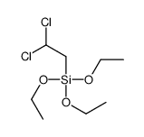 2,2-dichloroethyl(triethoxy)silane结构式