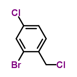 2-Bromo-4-chloro-1-(chloromethyl)benzene Structure