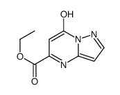 ethyl 7-hydroxypyrazolo[1,5-a]pyrimidine-5-carboxylate Structure