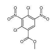 methyl 2,4-dichloro-3,5-dinitrobenzoate Structure