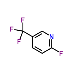 2-氟-5-三氟甲基吡啶结构式