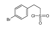 2-(4-bromophenyl)ethanesulfonyl chloride Structure
