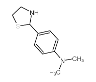 2-(4-二甲基氨基苯基)噻唑烷结构式