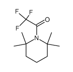 2,2,2-trifluoro-1-(2,2,6,6-tetramethylpiperidin-1-yl)ethan-1-one Structure