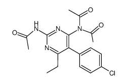 triacetyl-pyrimethamine Structure
