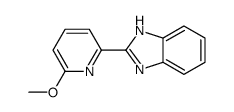 2-(6-methoxypyridin-2-yl)-1H-benzimidazole结构式