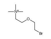 O-(2-bromoethyl)choline结构式
