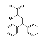 2-氨基-4,4-二苯基丁酸结构式