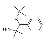 2-methyl-1-phenyl-1-((trimethylsilyl)oxy)propan-2-amine结构式