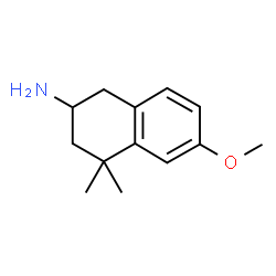 2-Naphthylamine,1,2,3,4-tetrahydro-6-methoxy-4,4-dimethyl-(8CI)结构式