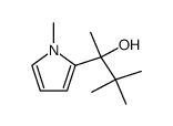 3,3-dimethyl-2-(1-methyl-1H-pyrrol-2-yl)butan-2-ol Structure