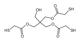 pentaerythritol tris(thioglycolate) Structure