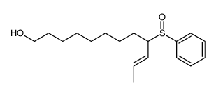 (E)-9-(phenylsulfinyl)-10-dodecen-1-ol Structure