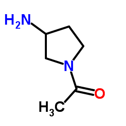 1-乙酰基-3-氨基吡咯烷图片