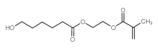 2-(2-methylprop-2-enoyloxy)ethyl 6-hydroxyhexanoate Structure