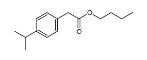 (4-isopropyl-phenyl)-acetic acid butyl ester结构式