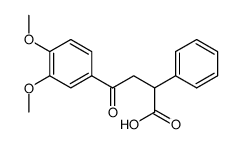 4-(3,4-dimethoxy-phenyl)-4-oxo-2-phenyl-butyric acid Structure