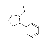 (R,S)-N-乙基降烟碱/(R,S)-3-(N-乙基吡咯烷-2-基)吡啶结构式