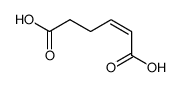 hex-2c-enedioic acid Structure