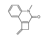 4-methyl-1-methylidene-2H-cyclobuta[c]quinolin-3-one结构式