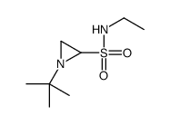 1-tert-butyl-N-ethylaziridine-2-sulfonamide结构式