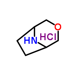 3-氧杂-8-氮杂双环[3.2.1]辛烷盐酸盐结构式