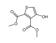 dimethyl 4-hydroxythiophene-2,3-dicarboxylate Structure