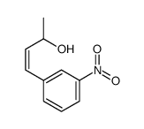 4-(3-nitrophenyl)but-3-en-2-ol结构式