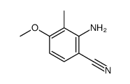 2-氨基-4-甲氧基-3-甲基苄腈结构式