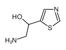 2-Amino-1-thiazol-5-yl-ethanol Structure