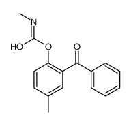 (2-benzoyl-4-methylphenyl) N-methylcarbamate Structure