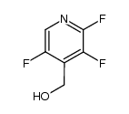 4-hydroxymethyl-2,3,5-trifluoropyridine结构式