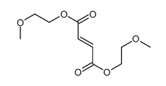 bis(2-methoxyethyl) maleate Structure