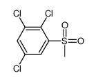 2,3,5-trichlorophenyl methyl sulfone结构式