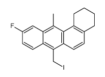 10-fluoro-7-(iodomethyl)-12-methyl-1,2,3,4-tetrahydrobenzo[a]anthracene Structure