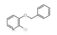 2-氯-3-苄氧基甲基吡啶结构式