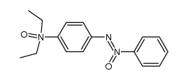 N,N-diethyl-4-(phenyl-ONN-azoxy)aniline Structure