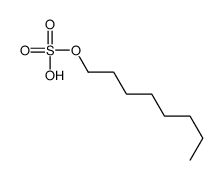 octyl hydrogen sulphate structure