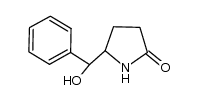 (+/-)-(5S,6R)-5-(α-hydroxybenzyl) pyrrolidin-2-one Structure